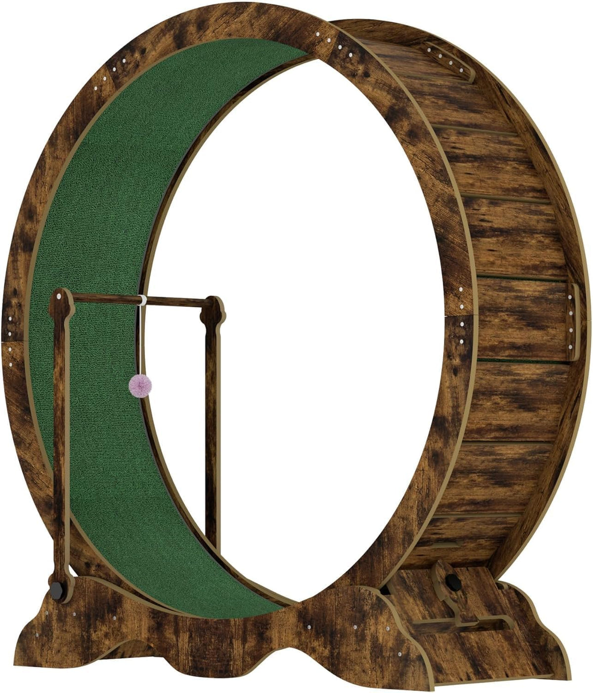 48" Cat Exercise Wheel for Indoor Cats, Large Cat Treadmill