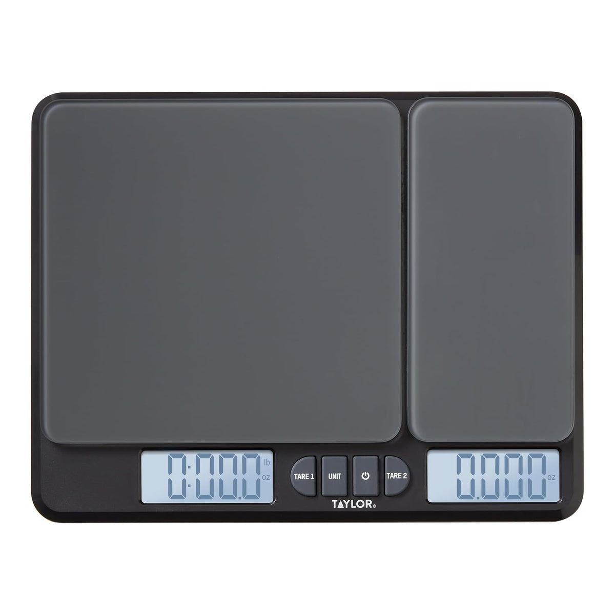 Taylor Dual Platform Digital Kitchen Scale - 15 Lb and 16 Oz Max Capacity