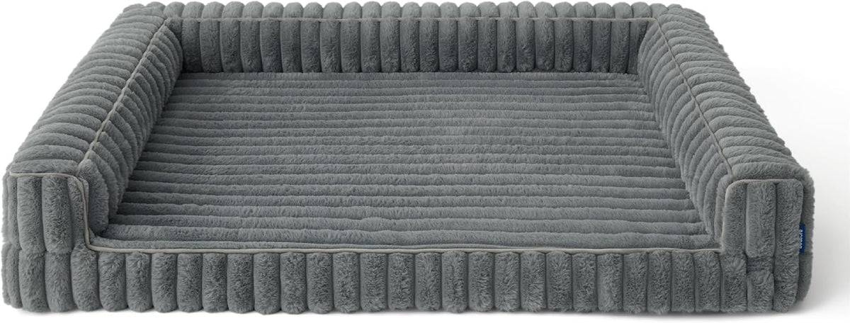 Bedsure Comfyfleece® Memory Foam Orthopedic Dog Beds Large Sized Dog 35"