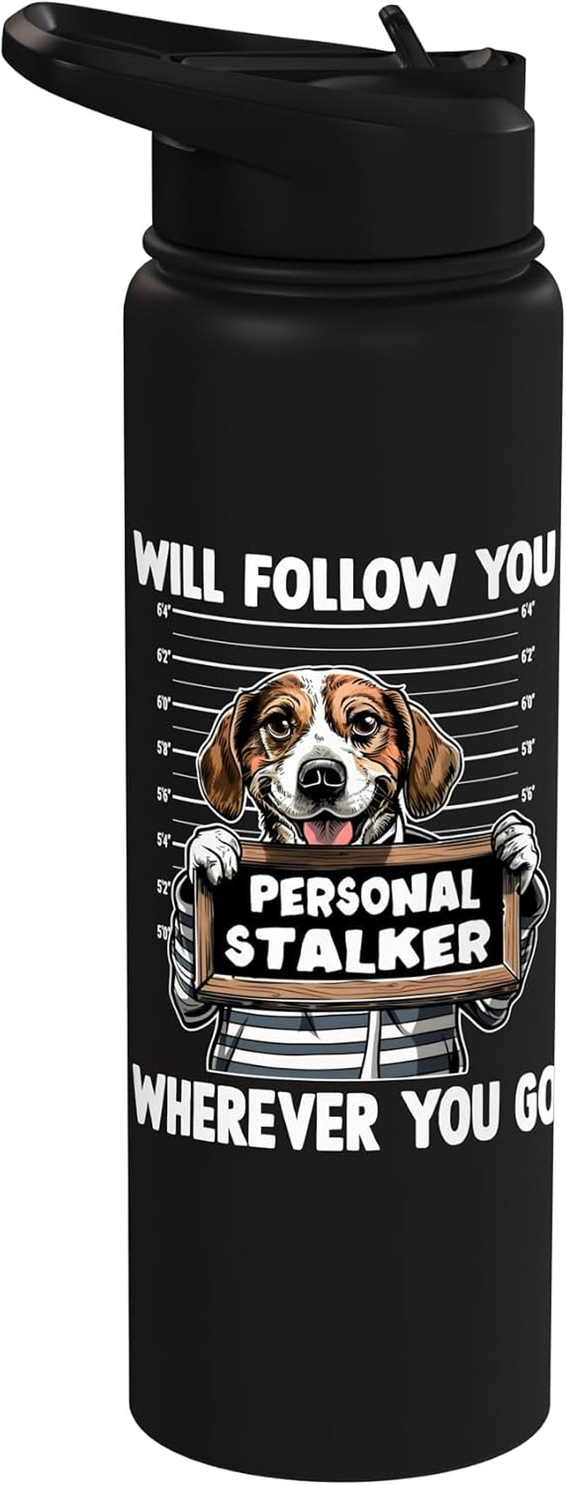 Beagle Gassi T Beagle Dog Lover Stainless Steel Insulated Water Bottle