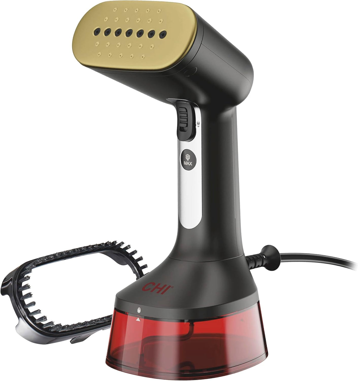 CHI Handheld Garment Steamer for Clothes, 1600 Watts, 10" Cord