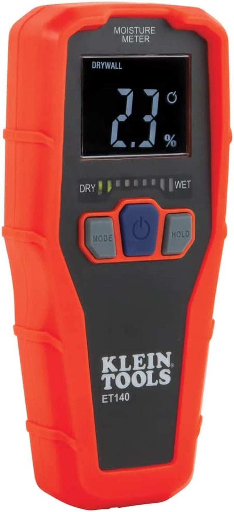 Klein Tools ET140 Pinless Moisture Meter, Detects up to 3/4-Inch Deep