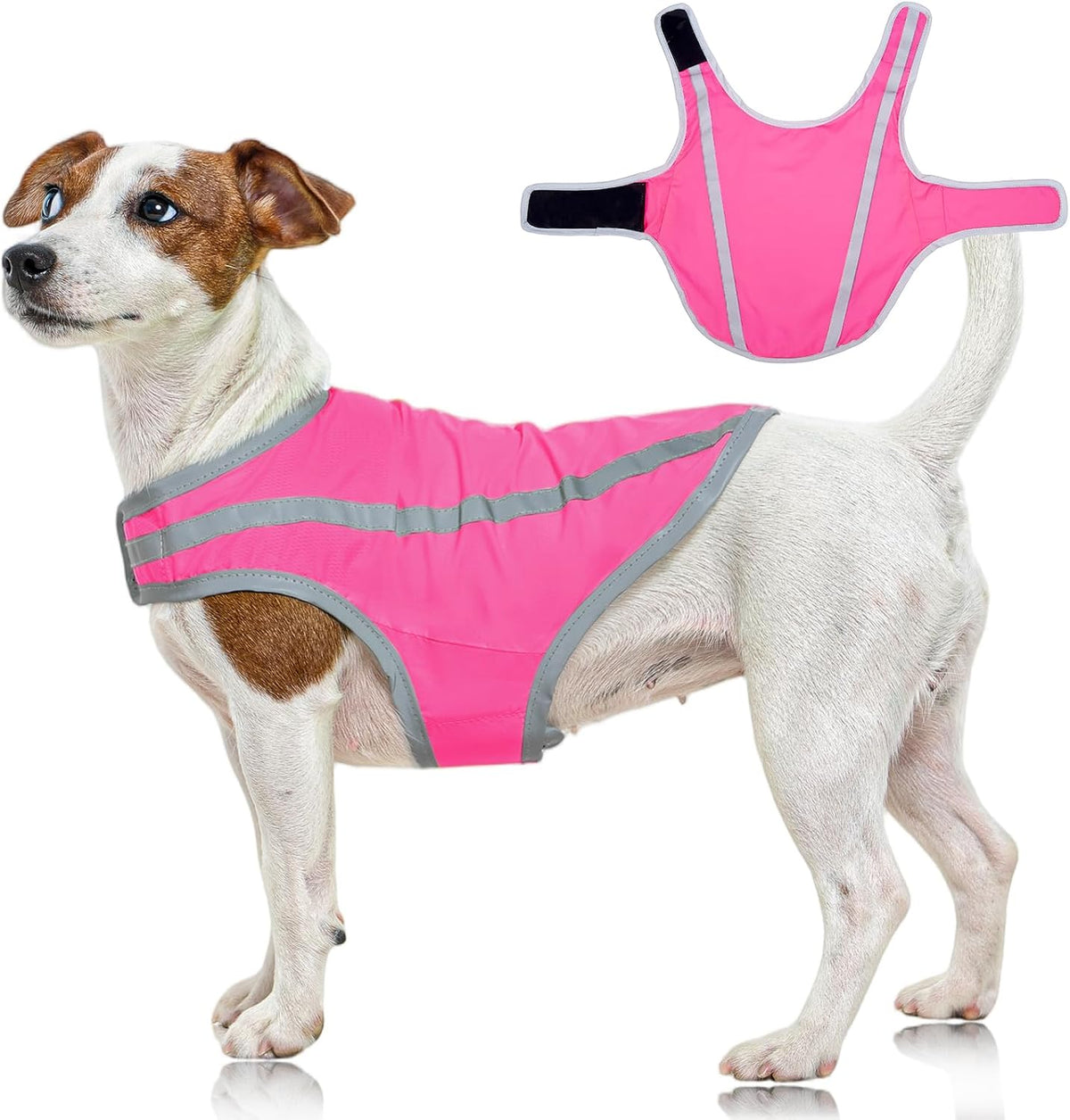Dog Safety Vest High Vis Hunting Dog Vests for Small Dogs Reflective