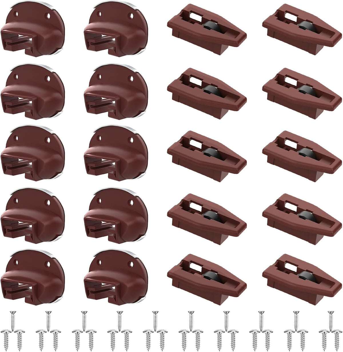 Upgrade Drawer Slides for Kenlin Rite-Trak II Replacement,10 Pack