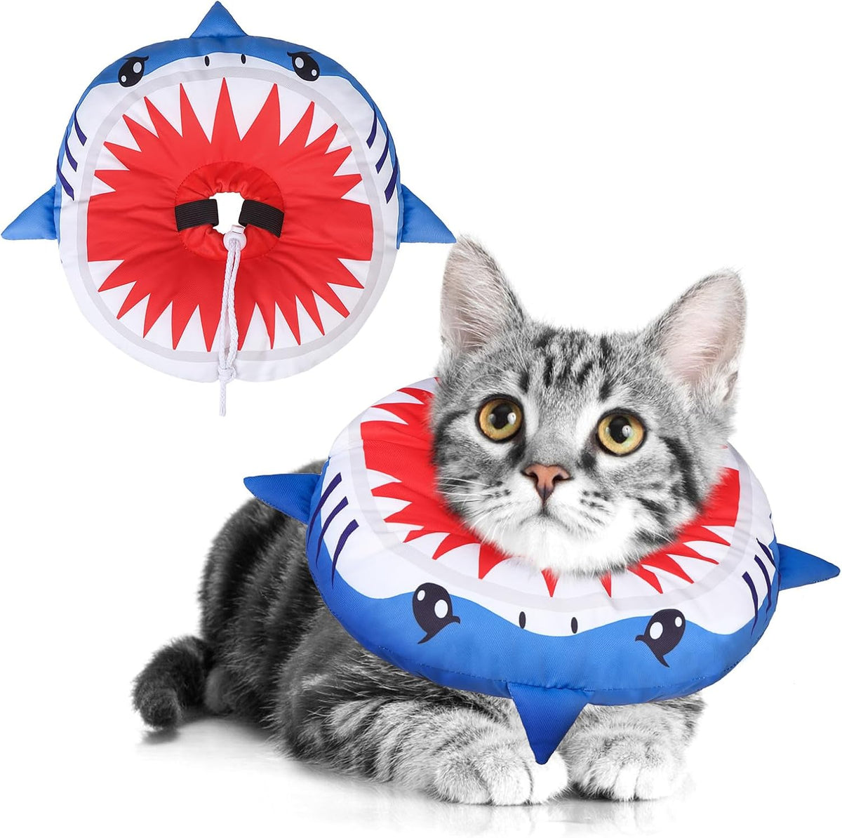 BEAUTYZOO Cat Cone Collars Soft, Cat Donut Recovery E Collar after Surgery