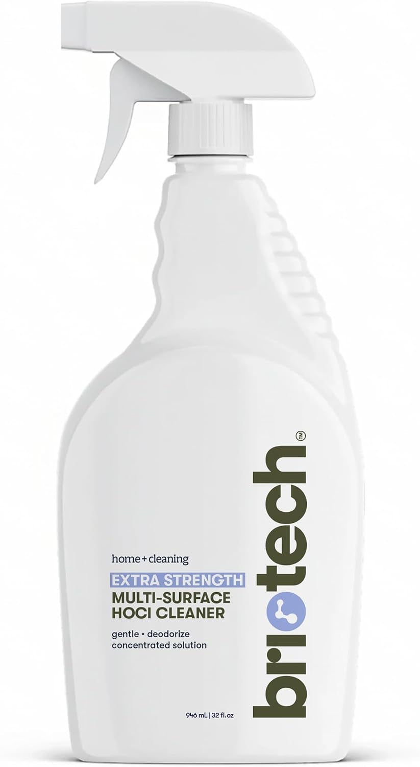 BRIOTECH Extra Strength Hocl Multi-Surface Cleaner, No-Rinse, 32 Oz