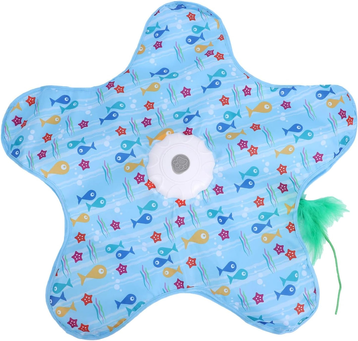Pssopp Cat Toys Sensor Mode Touch Activated Arouse Interest 3 Gears Adjustable Automatic Interactive Cat Toys for Kitten Hide and Seek Toy, Enrichment