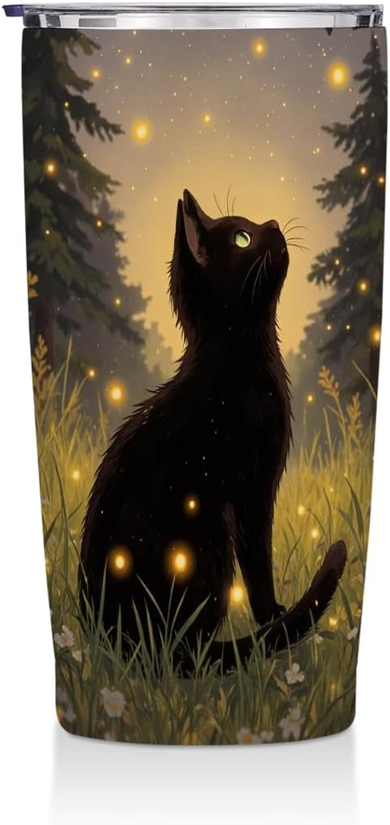 Cat Gifts for Women 20 Oz Tumbler, Cute Cats Stainless Steel Insulated