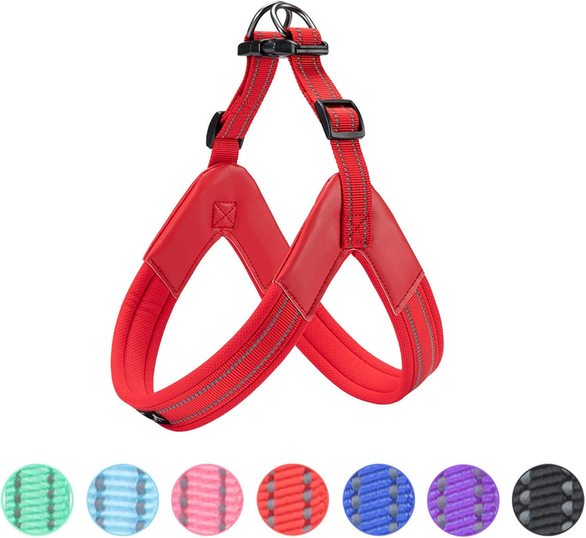 EXCELLENT ELITE SPANKER Reflective Step-In Dog Harness Vest Chest Strap