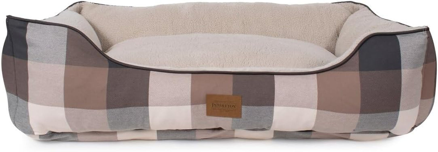 Pendleton Cotton Kuddler Dog Bed, Sherpa Interior (X-Large)