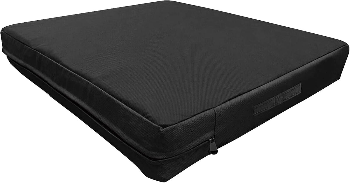 Dog Bed Cover Replacement Washable. 36 "L X 27 "W X 3 "H Washable Removable Orthopedic, Cooling Gel and Memory Foam Pet Bed Protector Cover, Cover Only (Black)