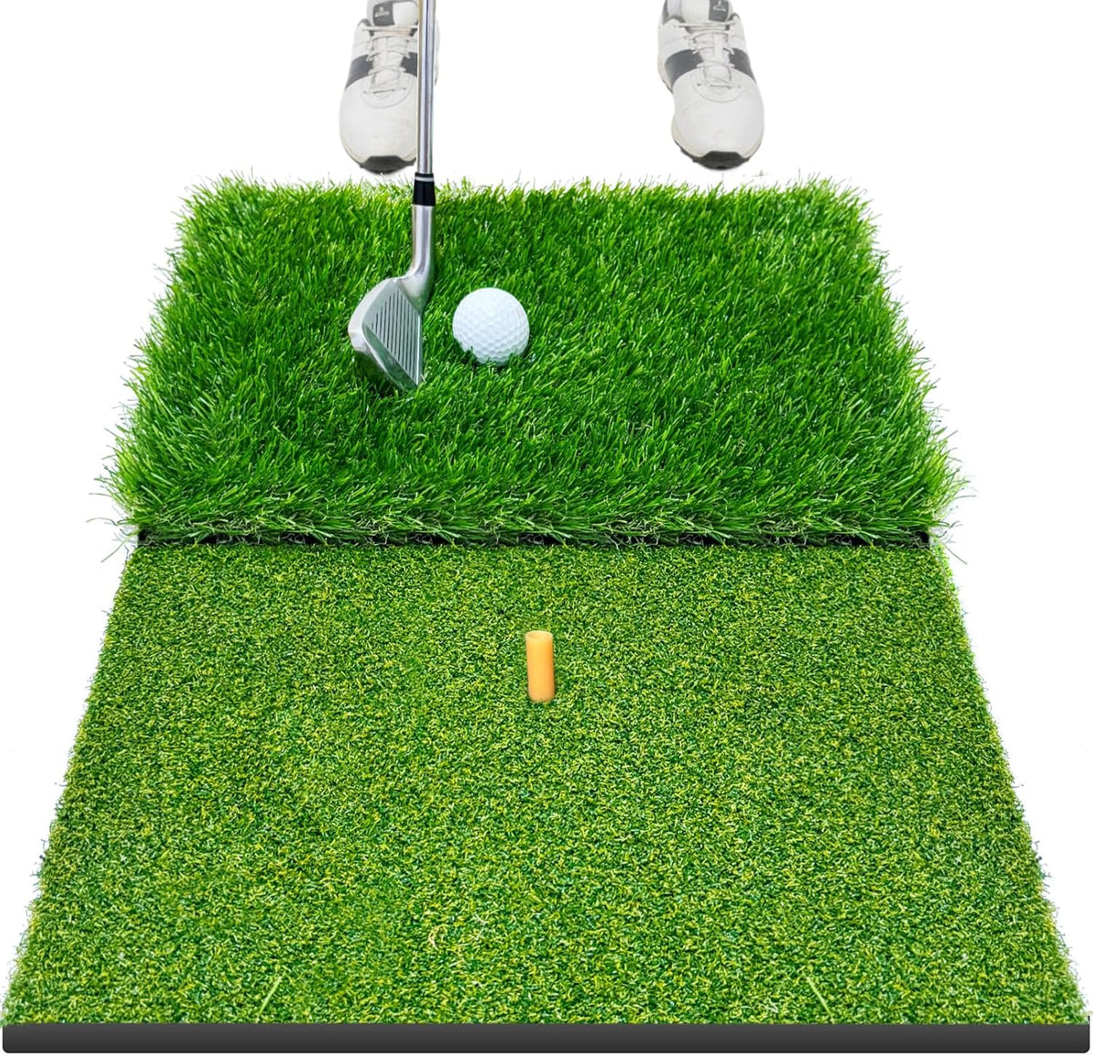 Golf Hitting Mat, Pratice Mat,Golf Mat for Practice Indoor/Outdoor, Artificial Turf Mat, Portable Golf Swing Training Mat for Garage Training,Gifts for Men/Boys/Golfers