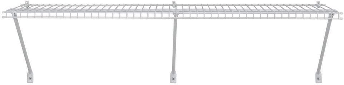 Closetmaid Multi-Purpose Ventilated Wire Shelf Kit, 4 Ft. by 16In., White