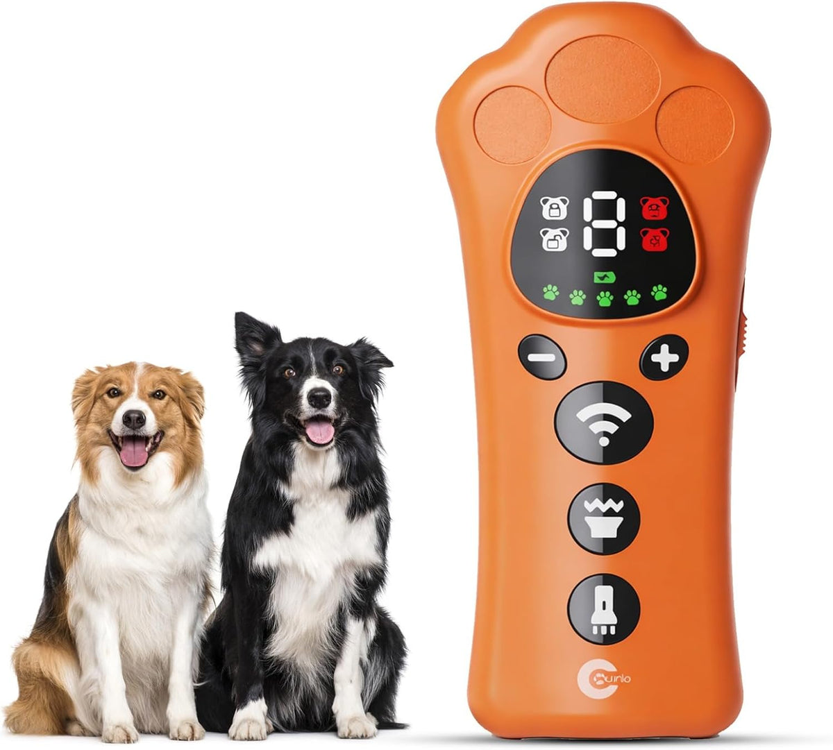 New Ultrasonic Dog Deterrent with 0-9 Variable Frequency Gears, 180ยฐ Wide Coverage, Multi-Breed Compatibility, and Built-In Flashlight โ Safe & Effective Bark Control and Training Tool