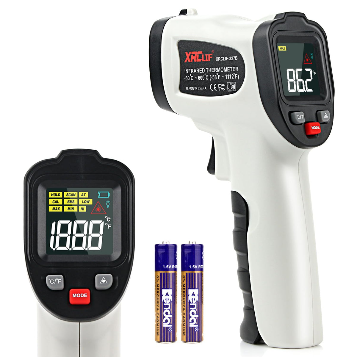 Infrared Thermometer Gun -581112, Laser Temperature Gun with LCD Display for Cooking, BBQ, Oven, Digital Temp Gun