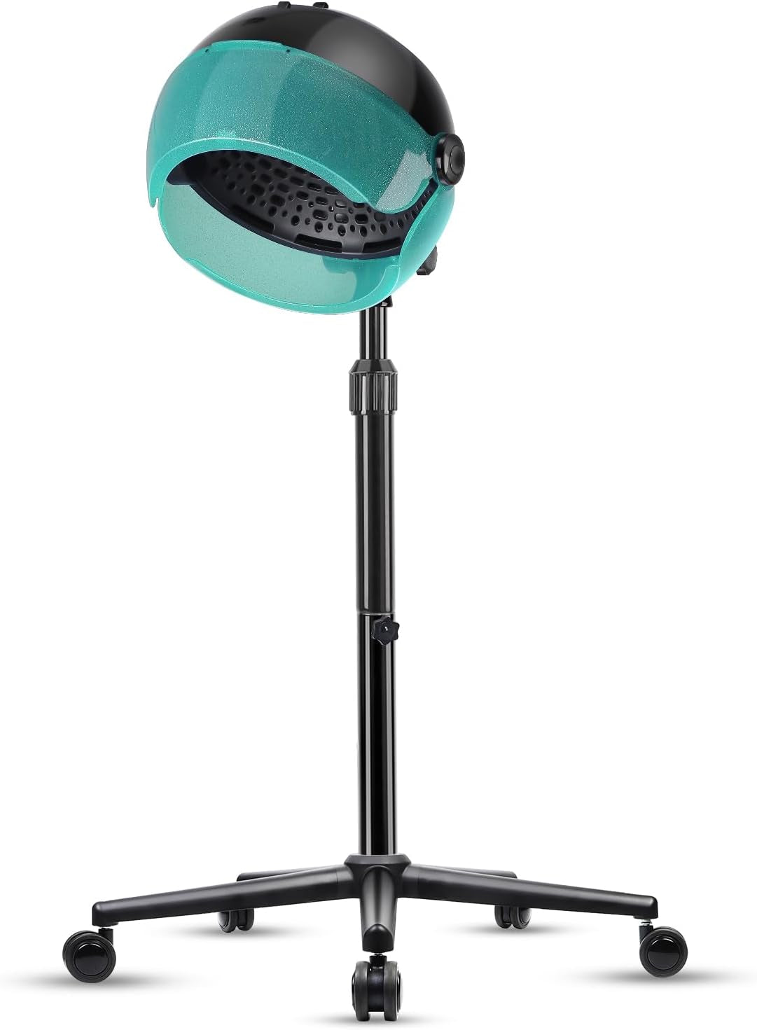 Hooded Hair Dryer with Time Setting,Touch Controls and 3 Temperature Modes