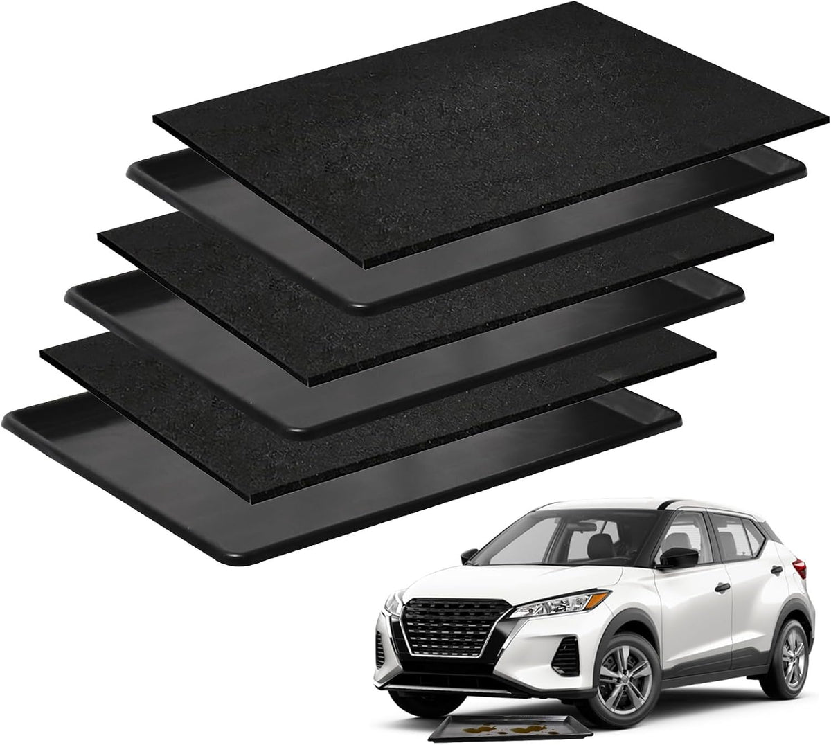 3-Pack Oil Drip Pan, 35.4" X 24" for Cars