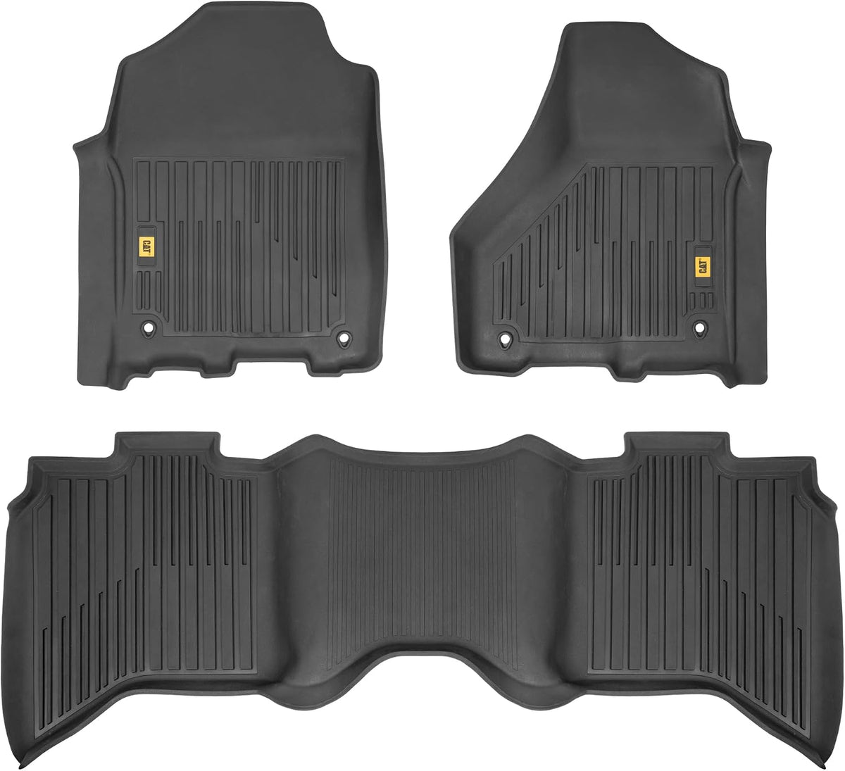 CAT Floor Mats for 2009-2018 Ram 1500/2500/3500 Crew Cab & 1500 Classic