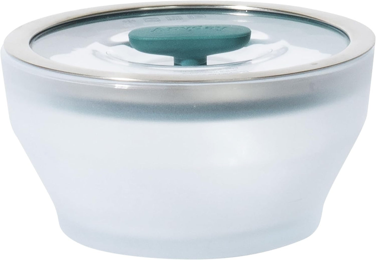 Anyday 4-Cup Microwave Cookware & Glass Container with Vented Lid (Kale)