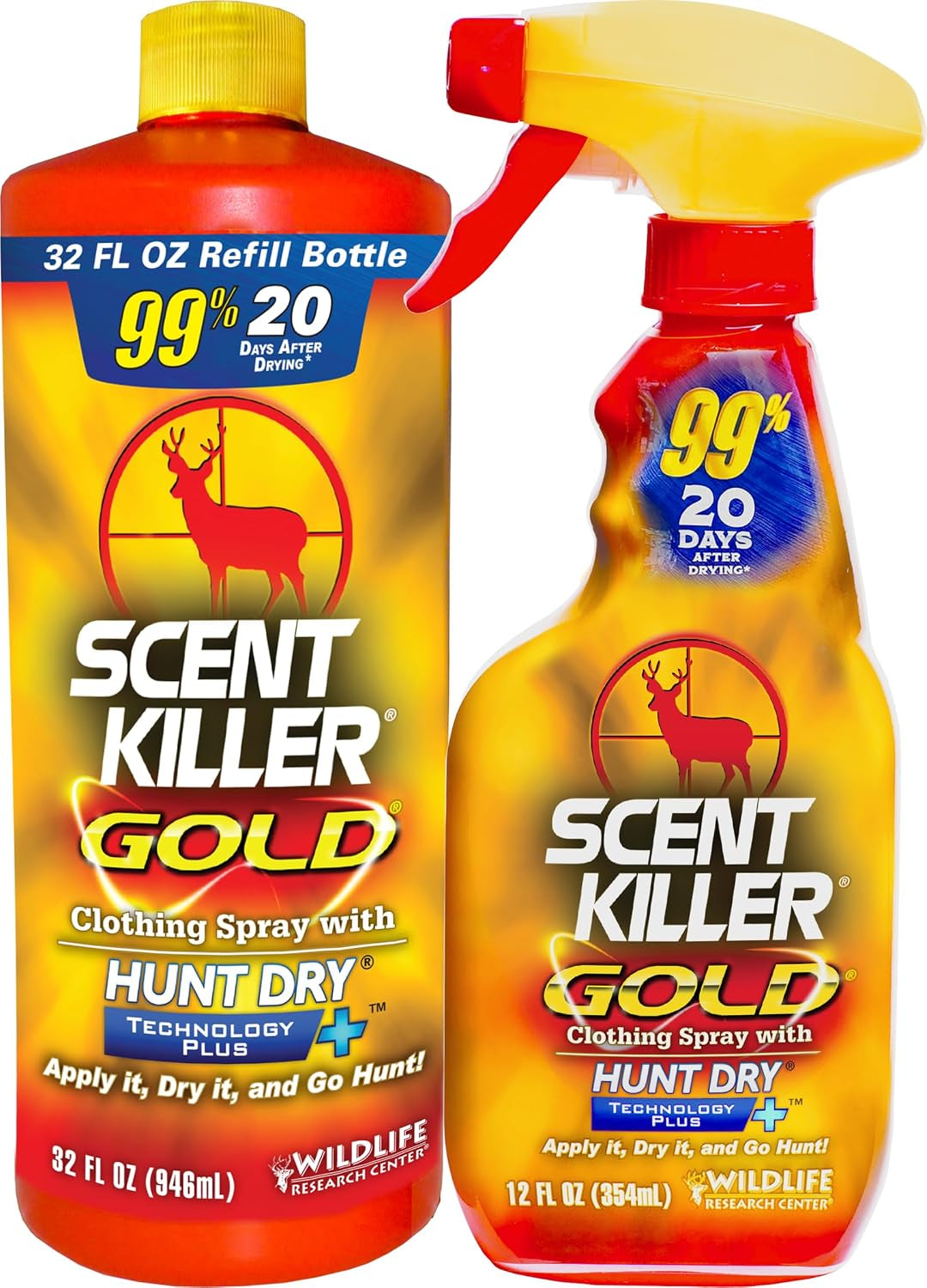 Wildlife Research Center Scent Killer Gold Spray and Refill 44 Oz