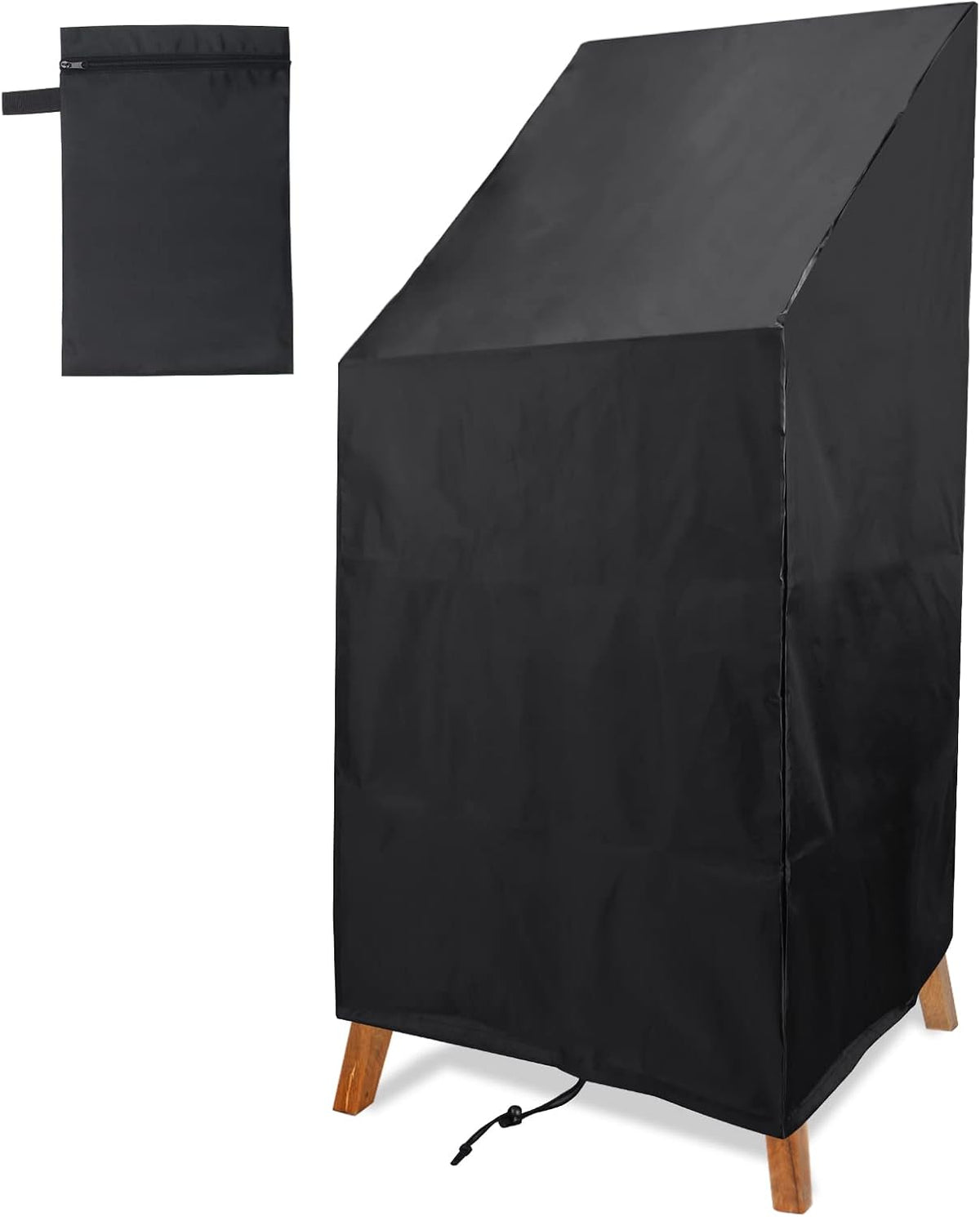 High Back Patio Chair Cover, Stackable Outdoor Chair Cover