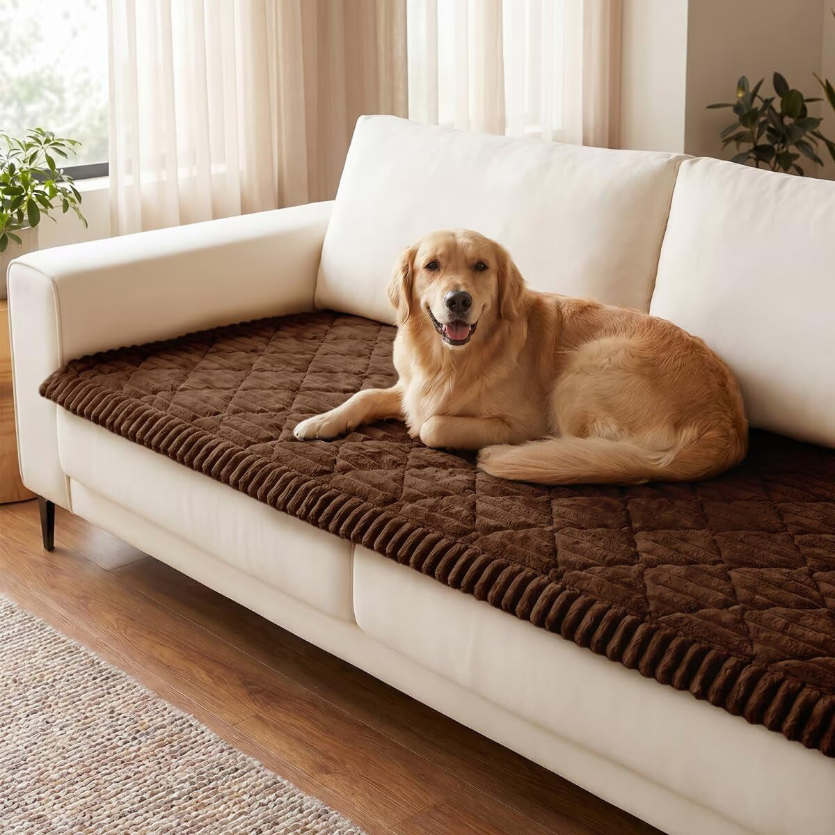 Couch Cover for Dogs Washable Dog Couch Cover Cat Scratch Couch Protector