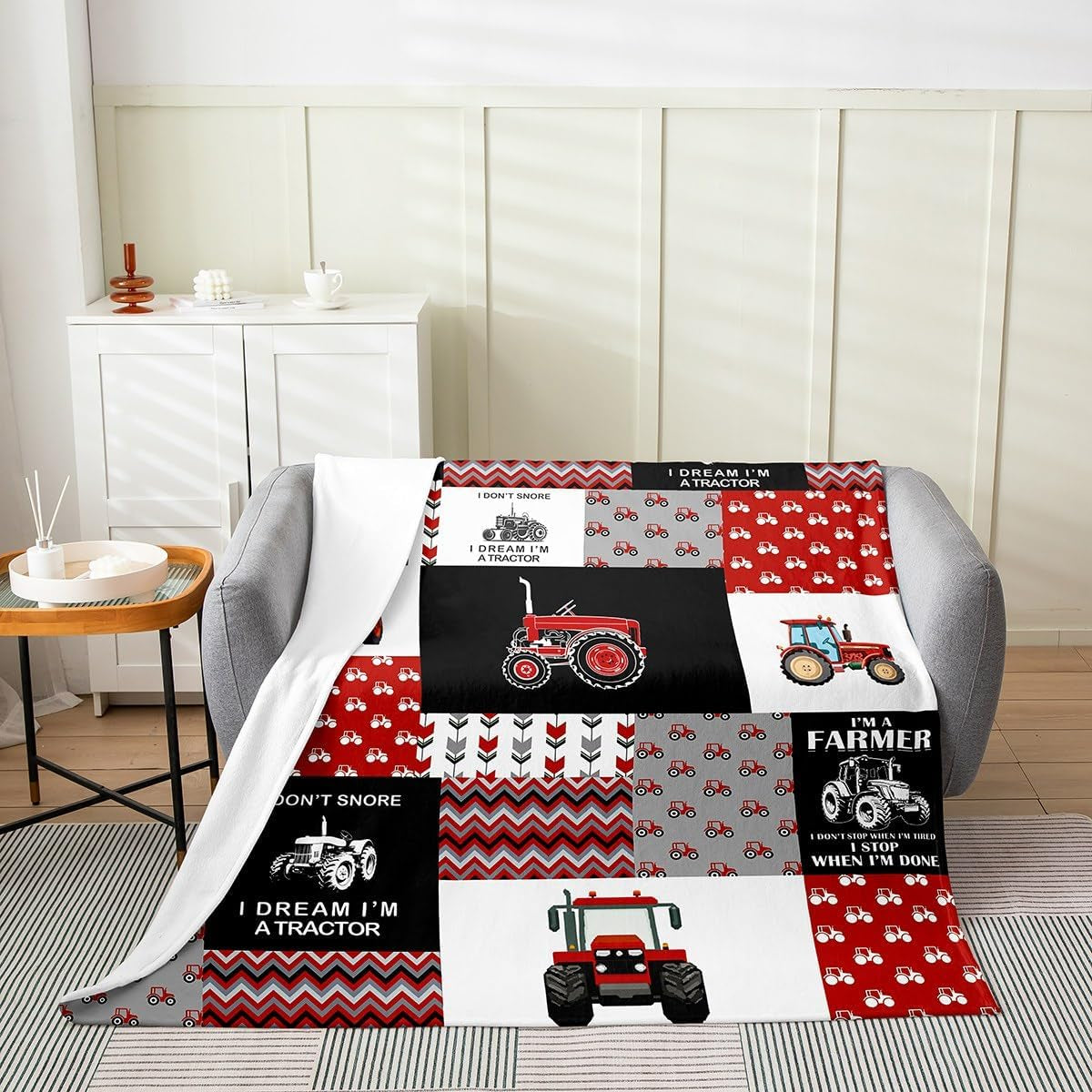 Feelyou Cartoon Car Throw Blanket Boys Kids Twin 60" X 80"