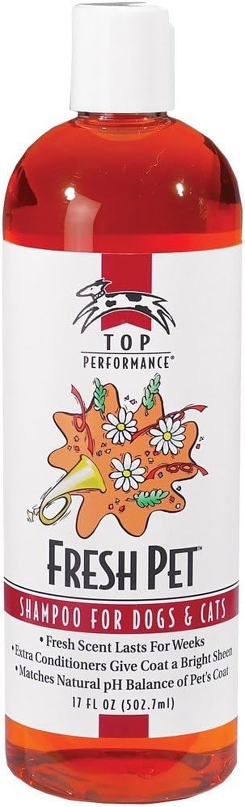 Top Performance Professional Fresh PET Scent Shampoo for Dogs & Cats Prevent Mats (Fresh Pet Shampoo)