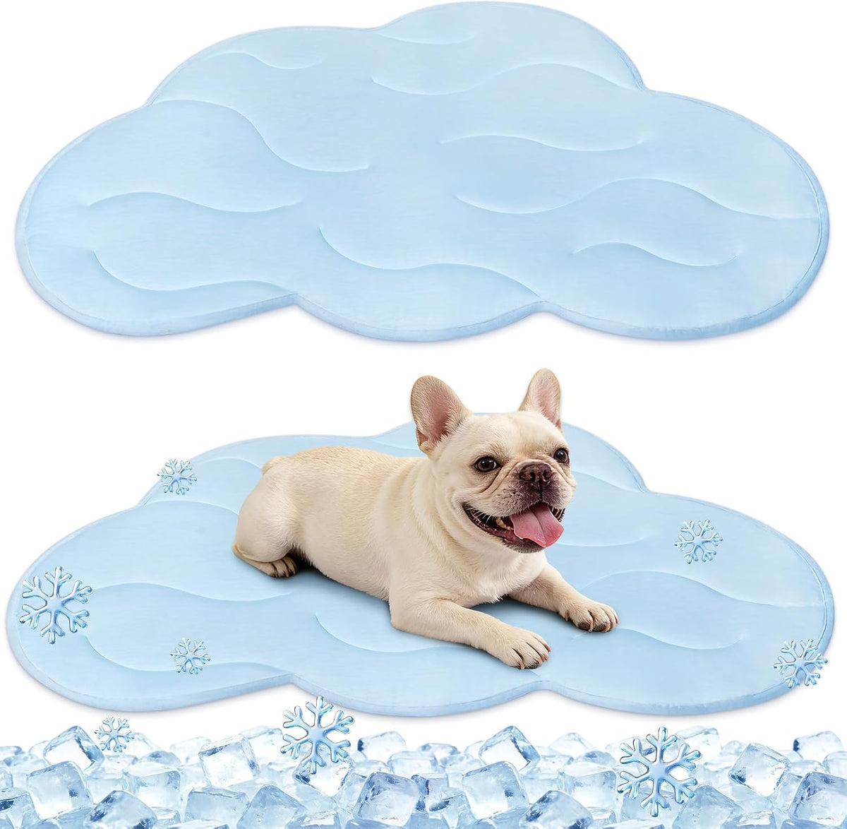 Dog Cooling Mat, 36“X23" Cooling Pad for Dogs & Cats, Machine Washable
