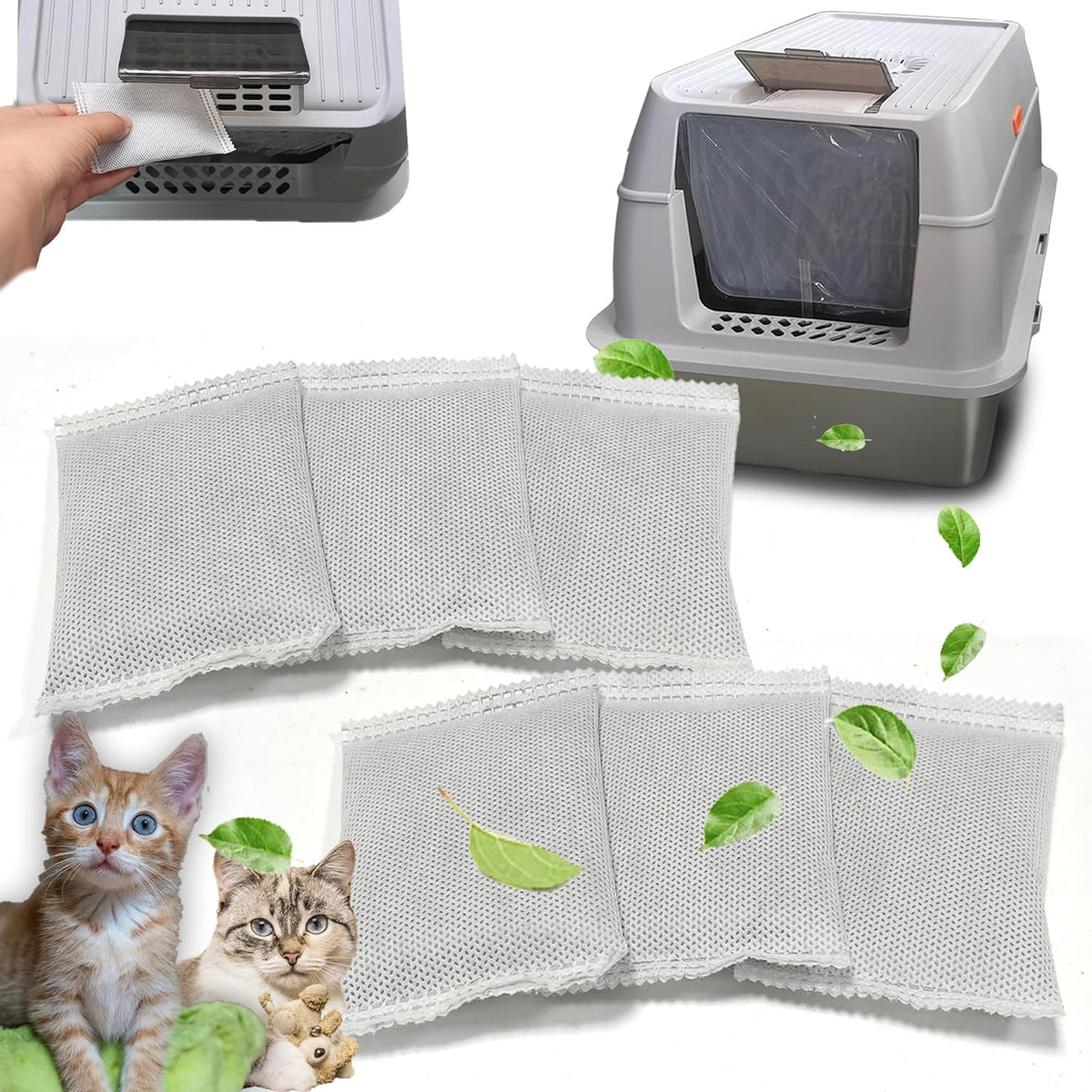 Purifylogix Activated Charcoal for OKSOTY Stainless Steel Cat Litter Box