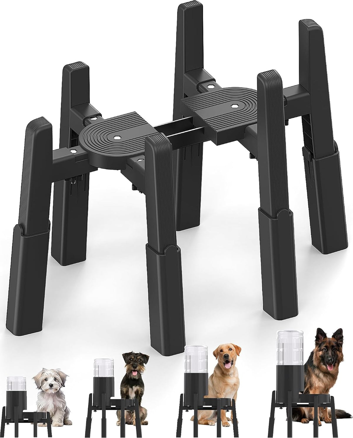 CZPET Dog Water Dispenser Stand, Pet Automatic Feeder Holder, Stand Only