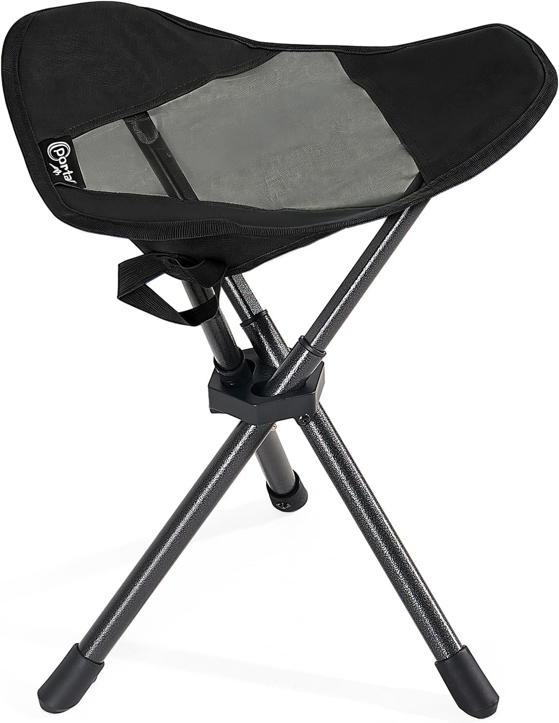 Portal Tall Folding Tripod Stool Portable Tripod Chair for Outdoor Camping