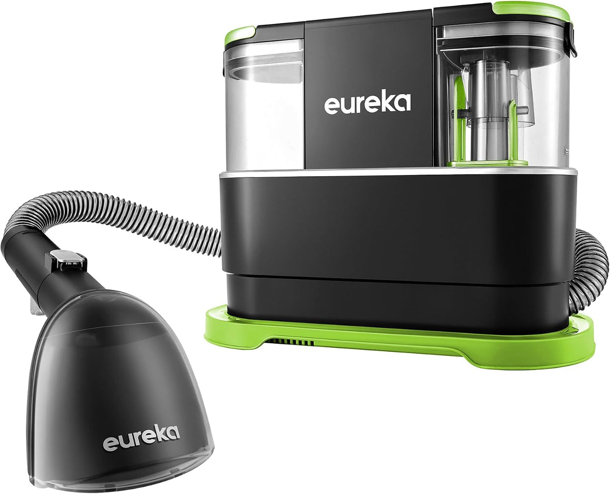 EUREKA Portable Carpet and Upholstery Cleaner, Spot Cleaner for Pets, Stain Remover for Carpet, Area Rugs, Upholstery, Coaches and Car, 50.7Oz Large Water Tank, NEY101GR with Cleaning Formula, Green