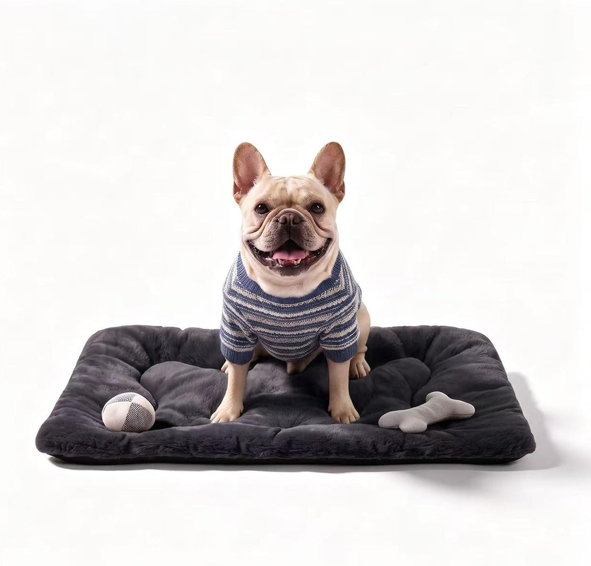 Dog Bed 30" for Metal Crate Pad, Washable Kennel Mat for Medium Dogs & Pets
