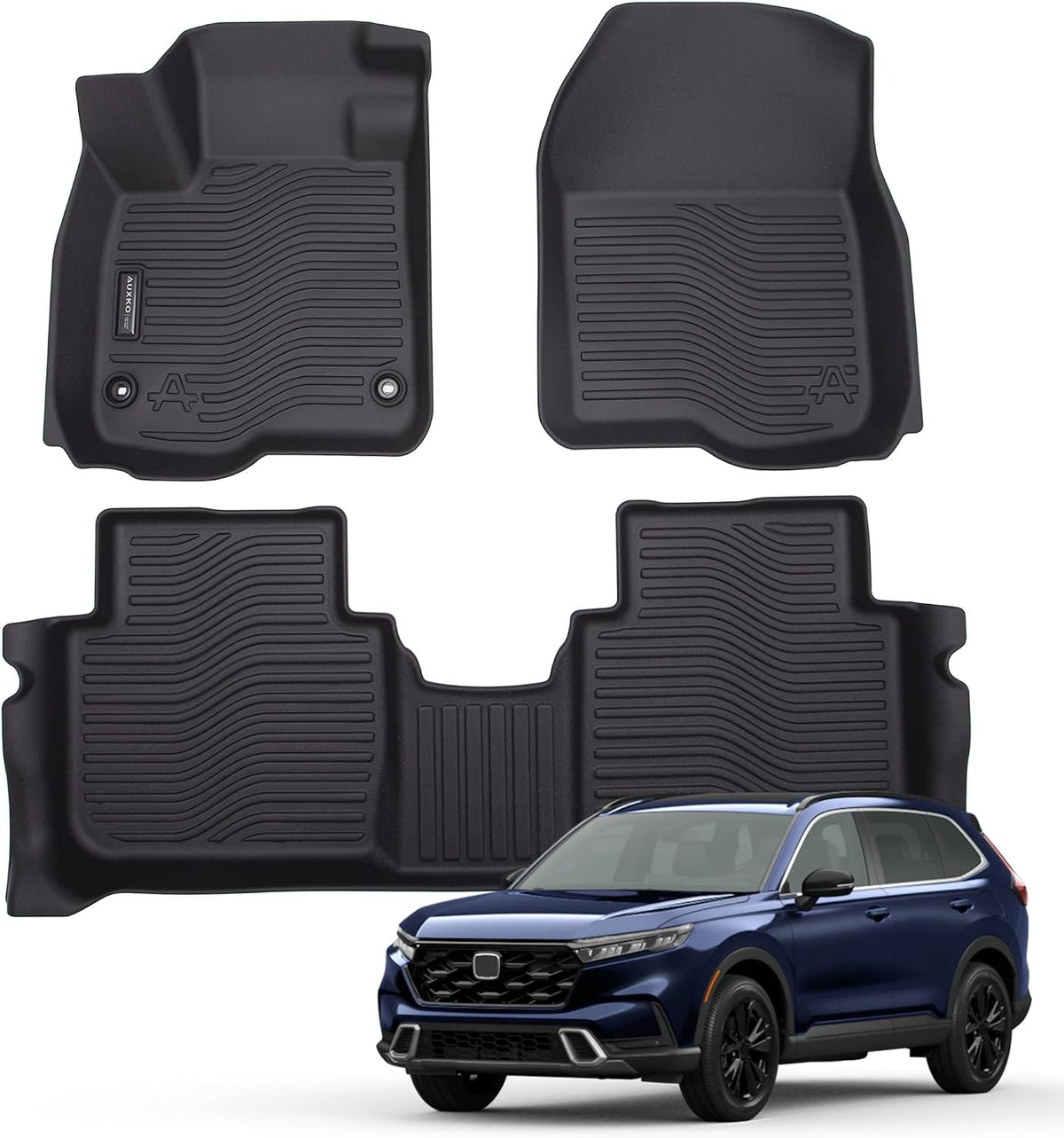 AUXKO All Weather Floor Mats for Honda CR-V 2023-2026 2027(Include Hybrid)