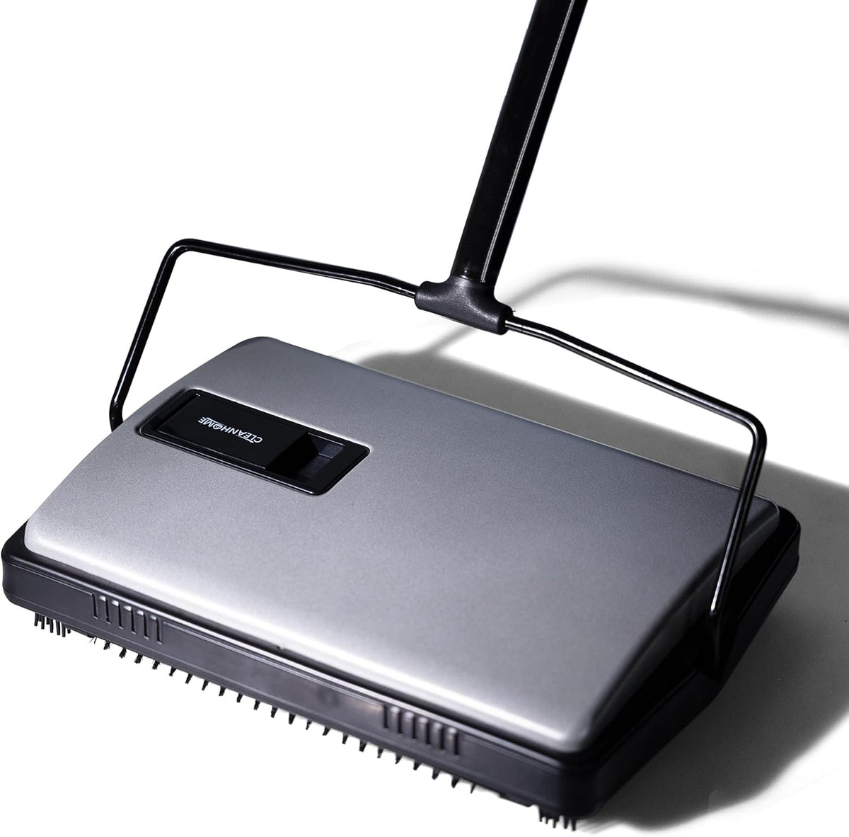 CLEANHOME Carpet Sweeper Manual Cordless for Pet Hair & Debris