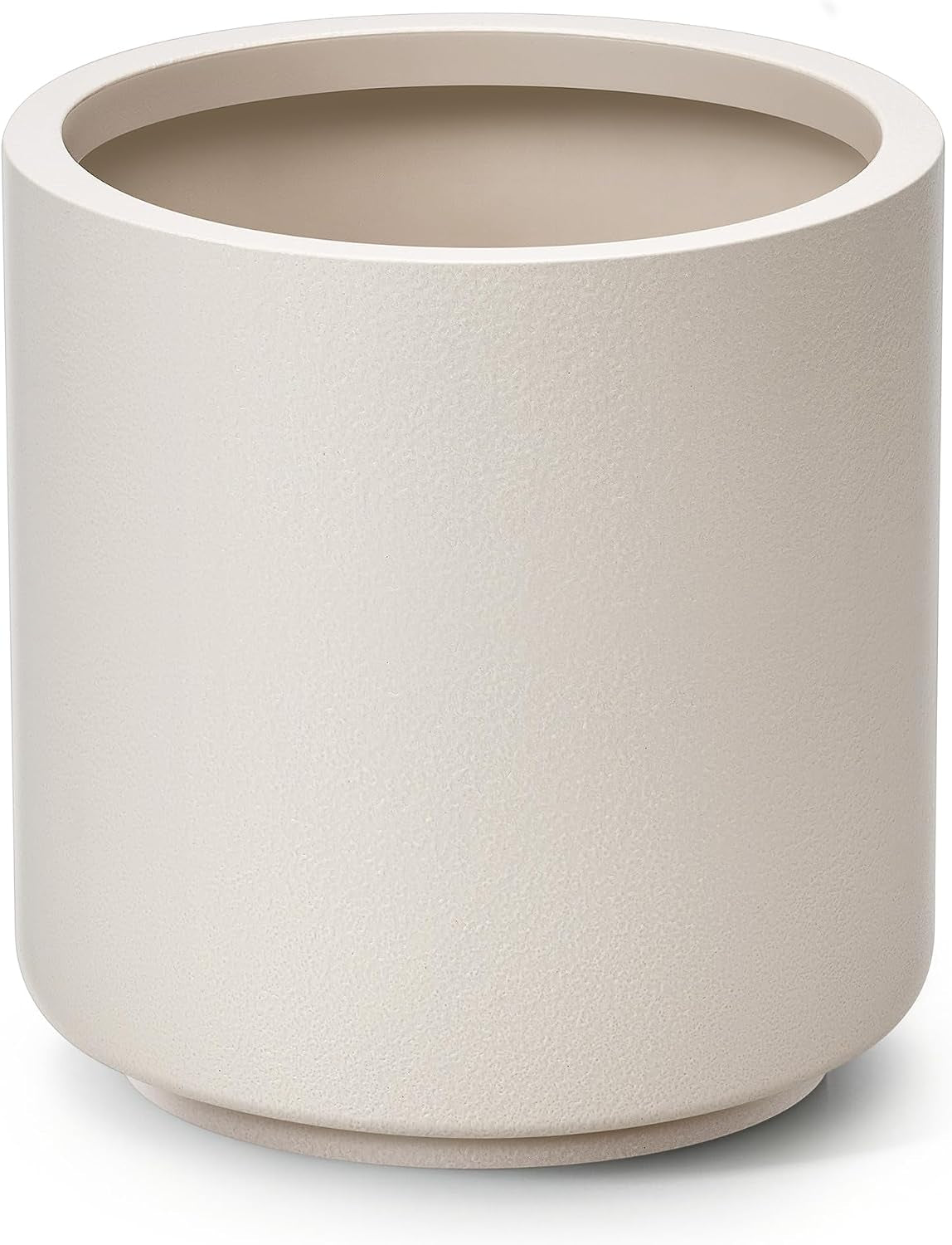 Homenote 13.2 Inch Large Plastic Plant Pot with Drainage Plug for Indoor