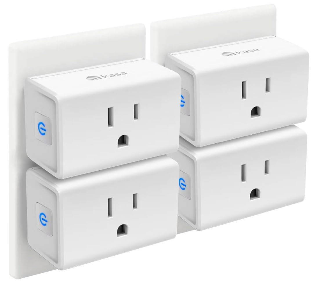 Kasa Smart Plug Ultra Mini 15A, EP10P4, Smart Home Wi-Fi Outlet