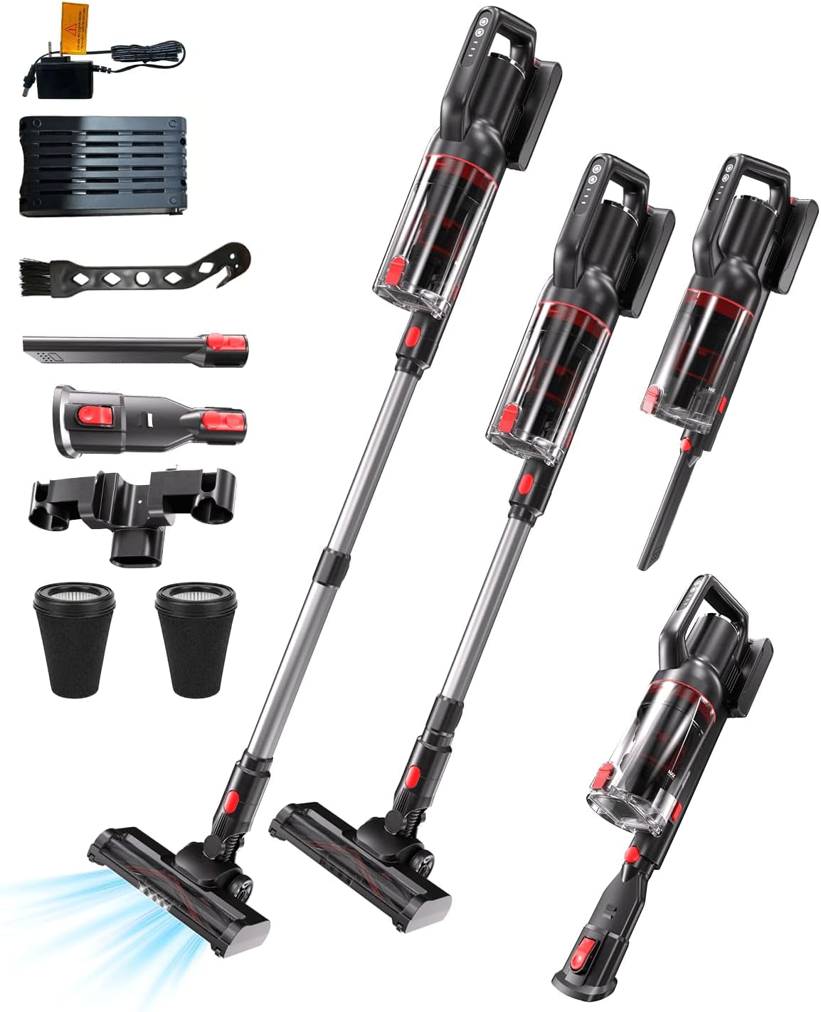 Pet Cordless Stick Vacuum Cleaner, Upright Vacuum Cleaning
