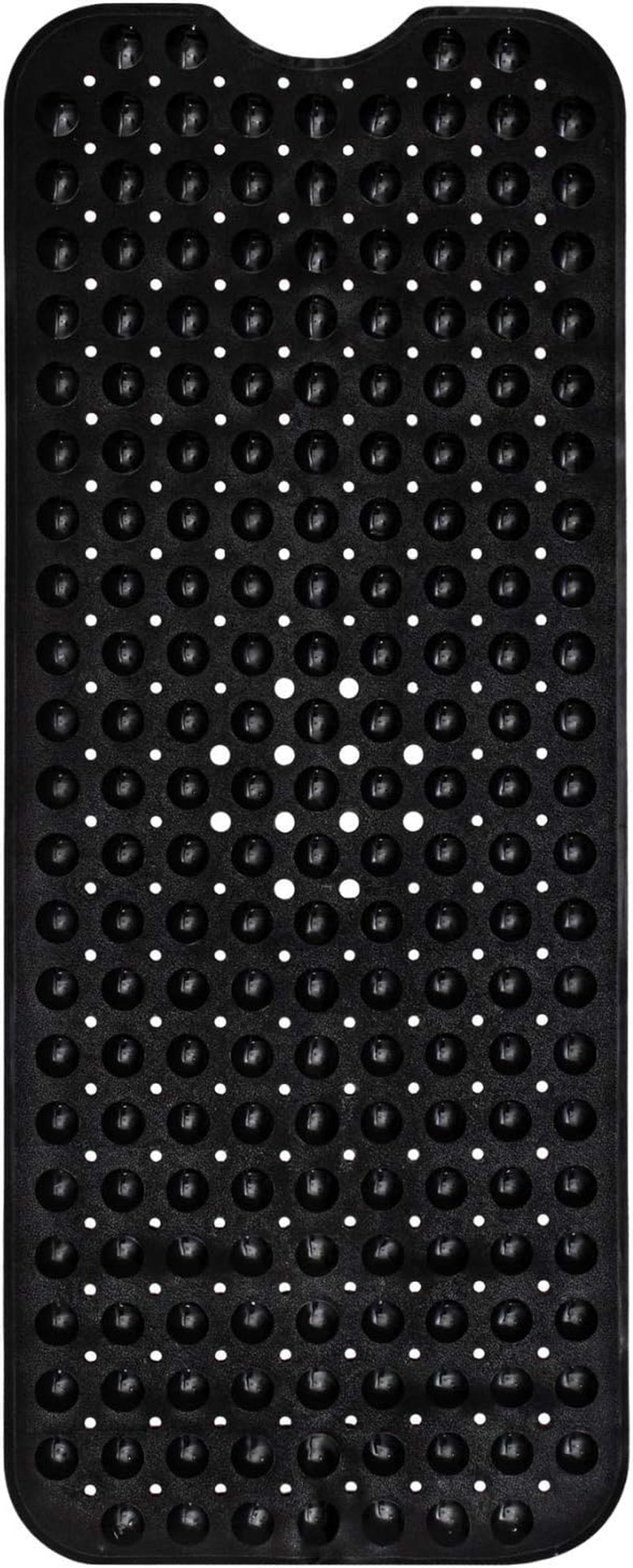 ENKOSI Non-Slip Bath Mat and Shower Mat 40X16 Extra Long, Black