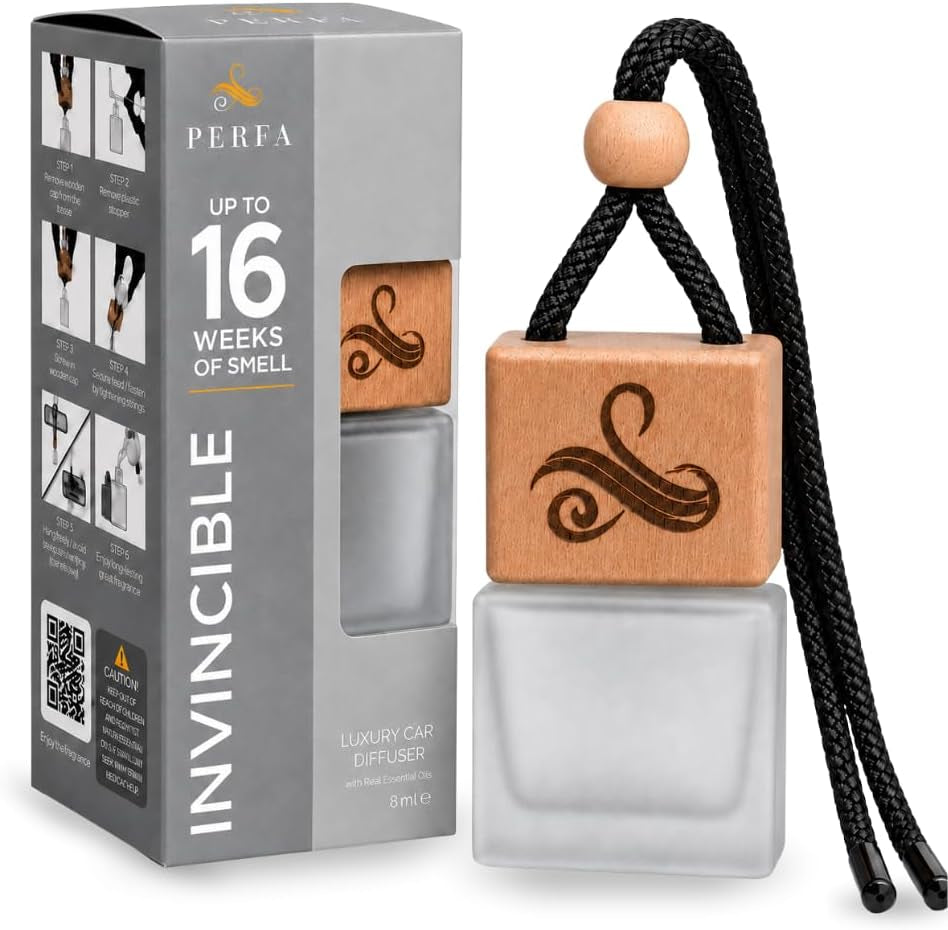 Car Air Fresheners for Men - Inv.Ictus Inspired Perfume Diffuser by Perfa