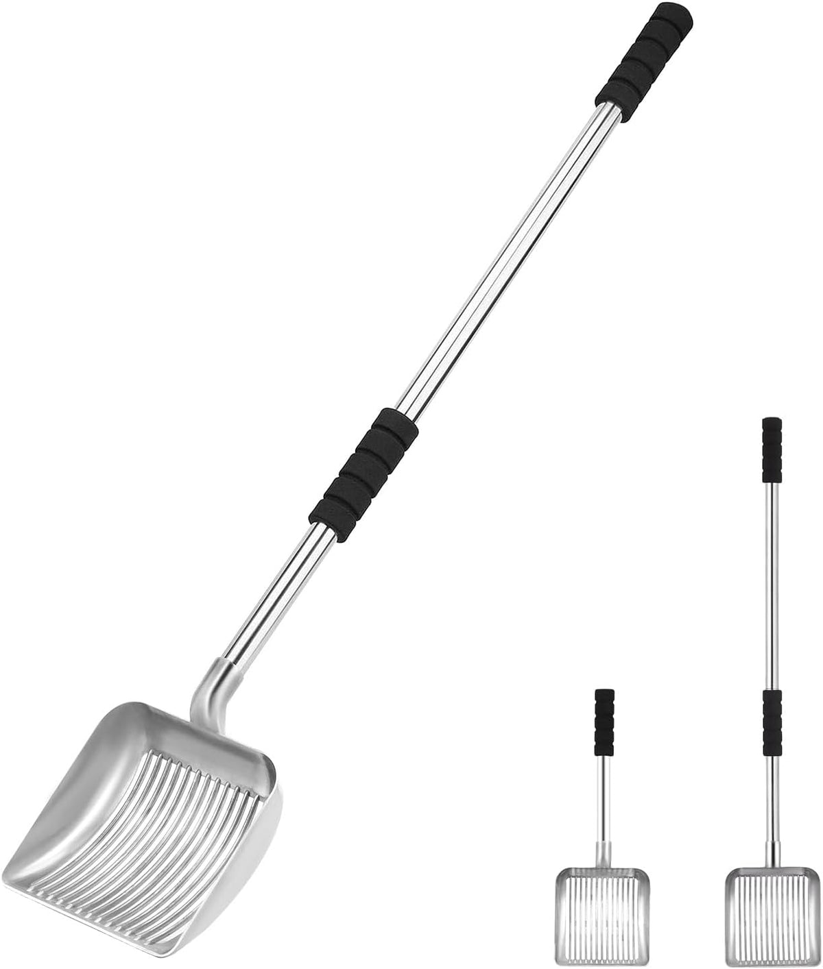 Metal Cat Litter Scoop, Stainless Steel Kitty Litter Scooper, Sifter