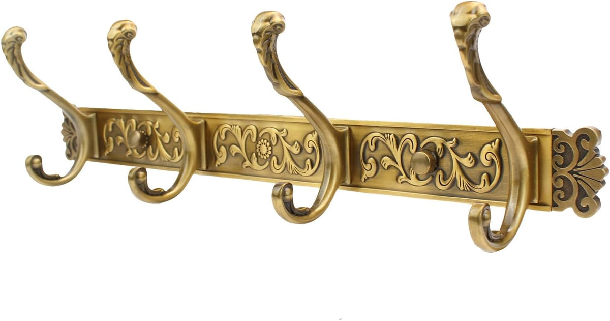 Coat Rack Wall Mount,Vintage Wall Hooks Coat Hooks Antique Towel Racks for Bathroom Entryway Wall Mounted Coatrack Clothes Heavy Duty