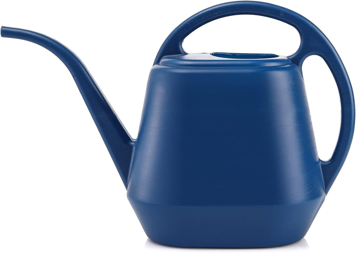 Fasmov Plastic Watering Can, Blue, 1-Gallon