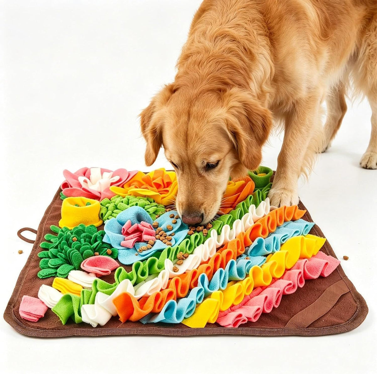 19.5" Large Snuffle Mat for Dogs - Dog Sniff Mat Blown