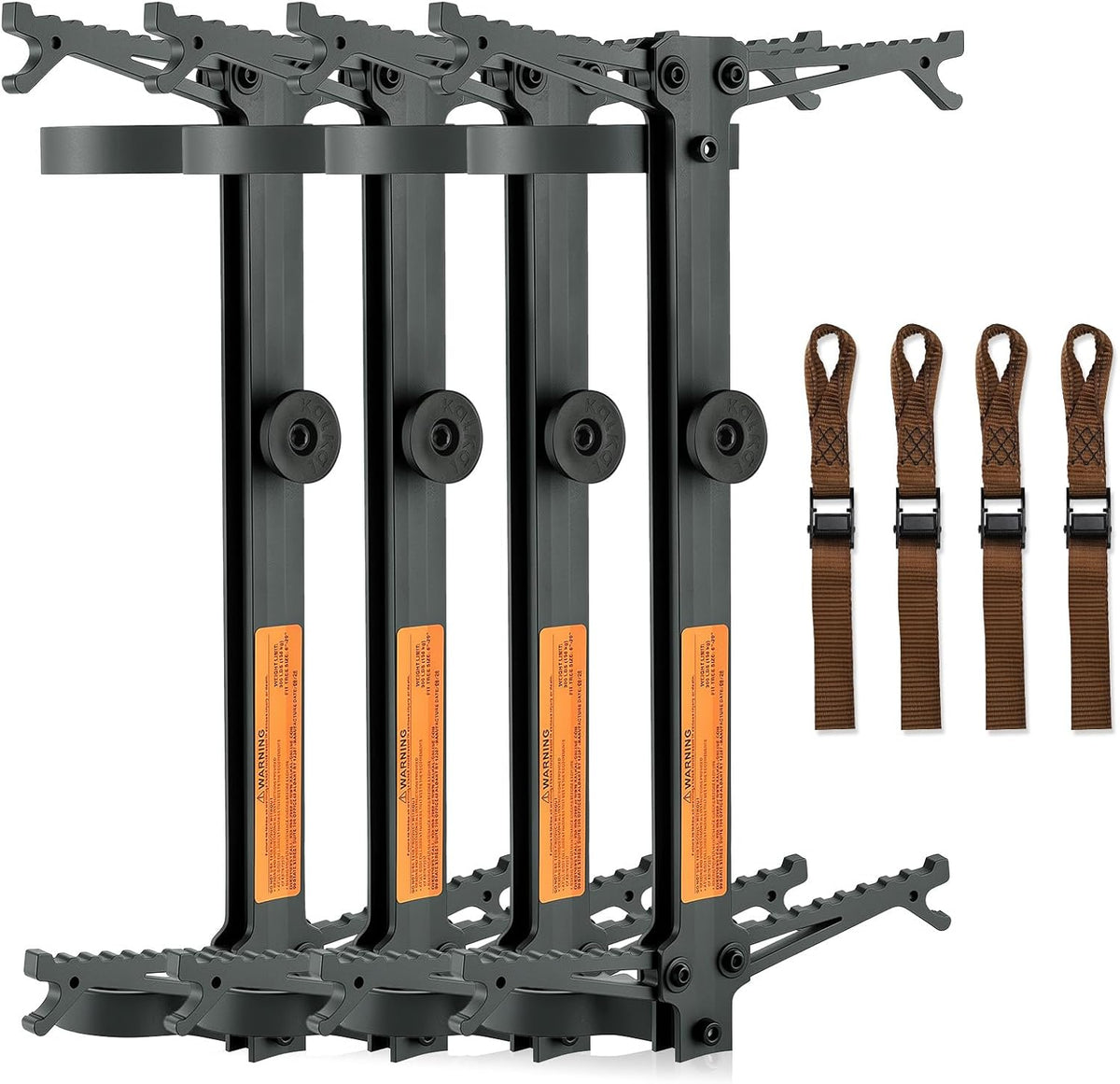 Kalkal Upgraded Hunting Climbing Sticks 4 Pack, Foldable Non Slip Steps
