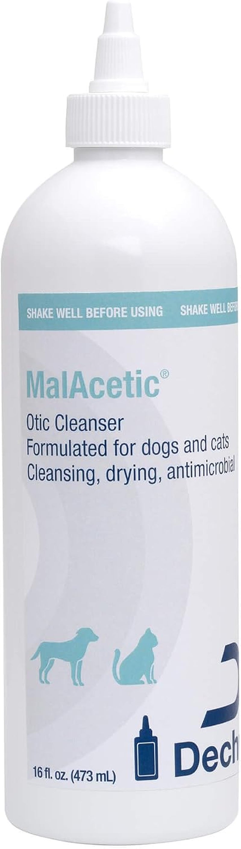 Malacetic® Otic Cleanser for Dogs and Cats, 16 Fl Oz