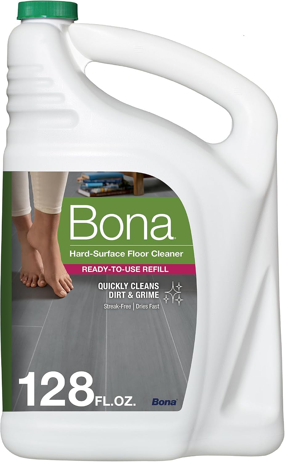 Bona Multi-Surface Floor Cleaner Refill - 128 Fl Oz - Unscented