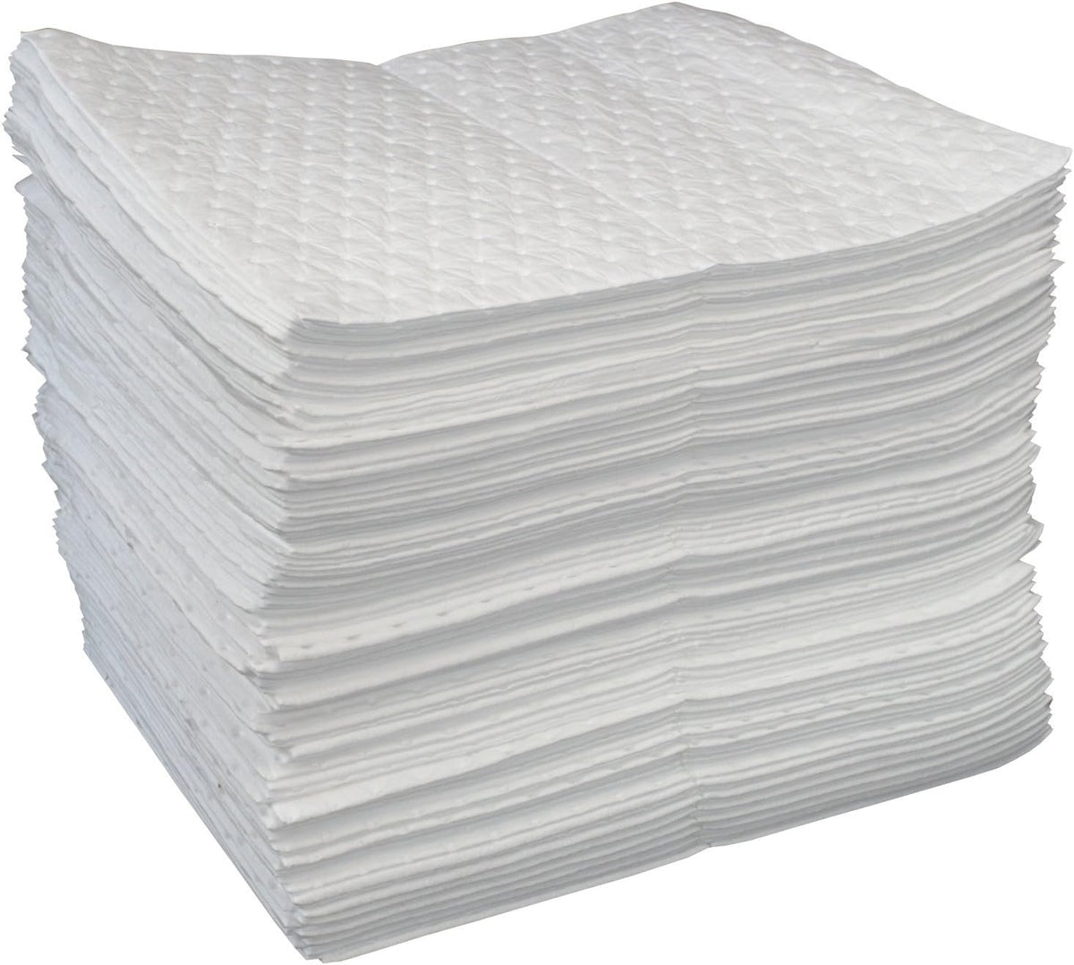 Oil Absorbent Pads 50 Pack – Heavyweight 15" X 20" Oil Spill Absorbent Mats, Drip Mat for Garage Floor, Automotive, Shop, under Car – Oil Only, Water Repellent