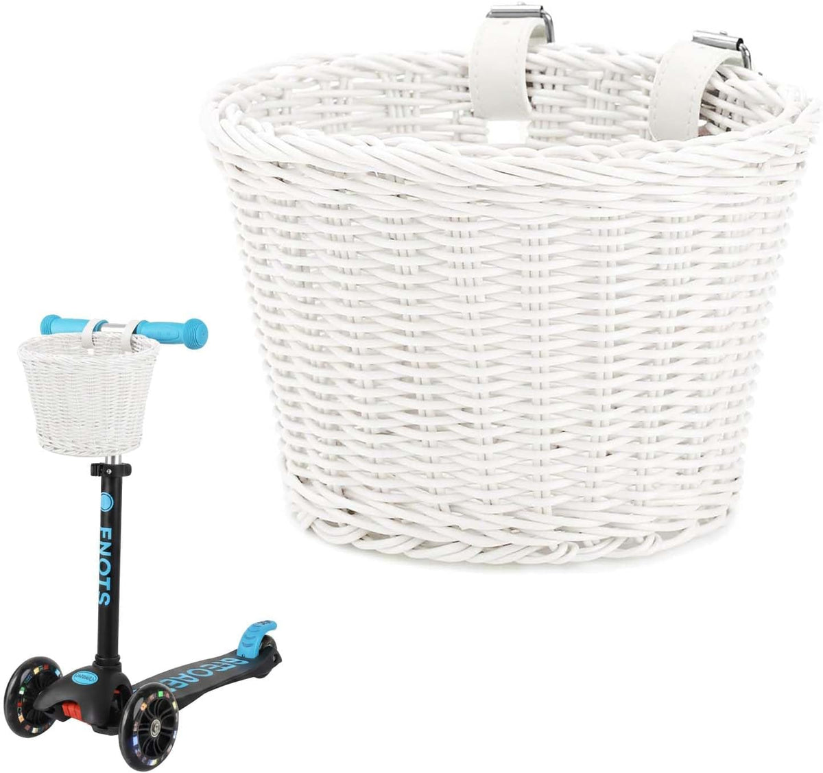 Wicker Style Kids Bike Basket Girls — GRSECPO